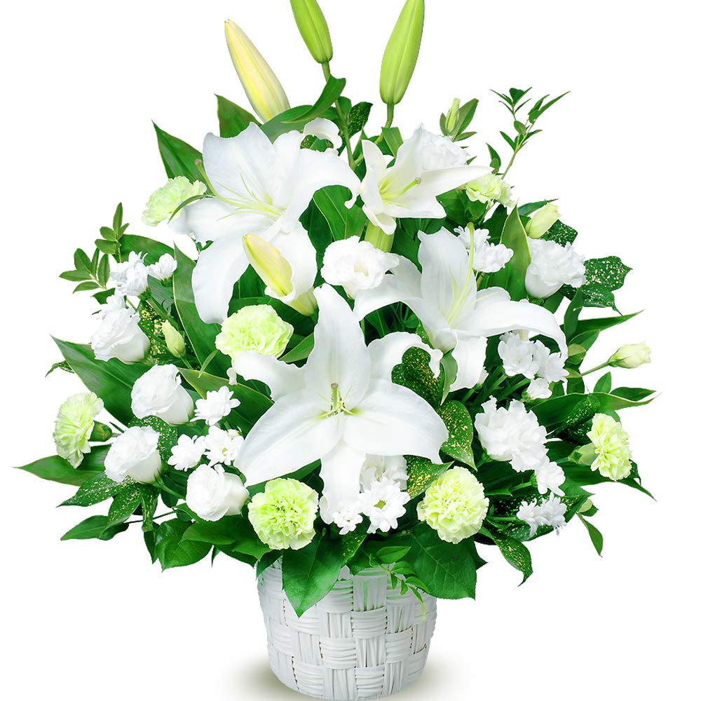 Amazon｜お供え・お悔やみの献花 花キューピット 仏花 供花 法要 法事